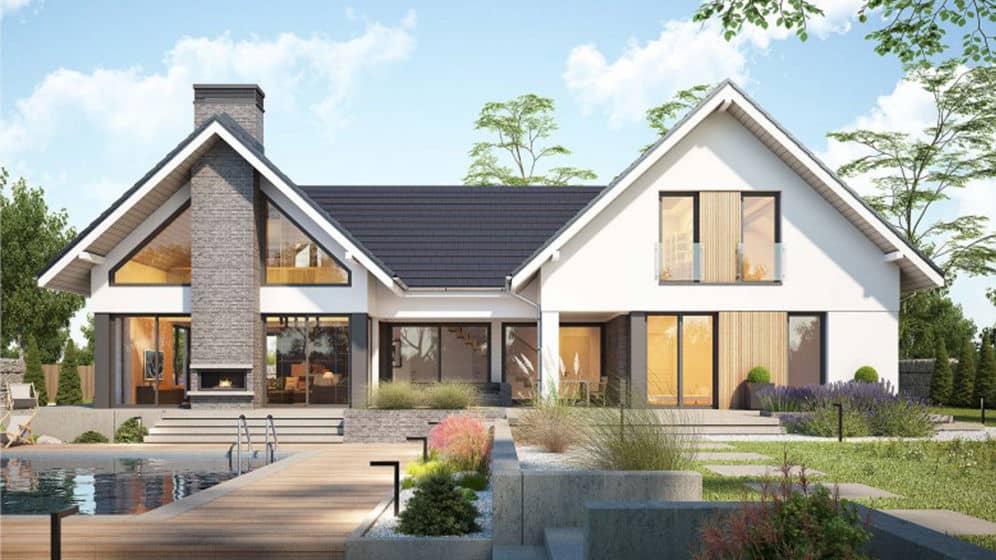 Blossom Villa open-plan living room